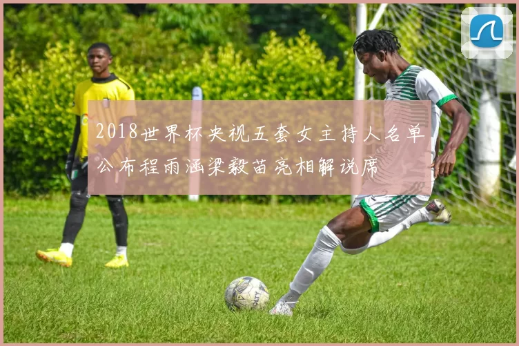 2018世界杯央视五套女主持人名单公布程雨涵梁毅苗亮相解说席