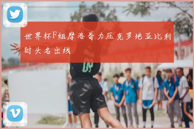 世界杯F组摩洛哥力压克罗地亚比利时头名出线